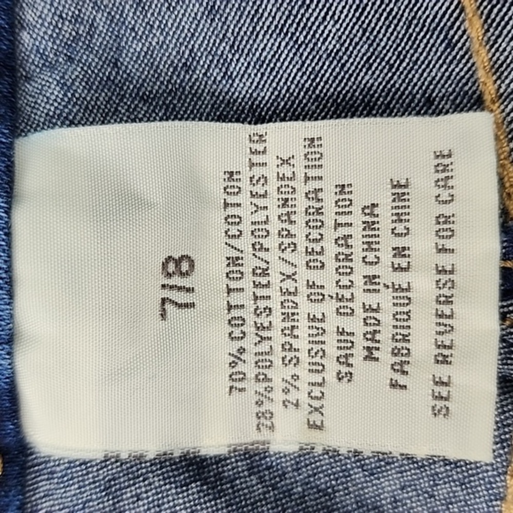 HIDRAULIC Women's blue Stretch skinny jean size 7/8 - Picture 11 of 12